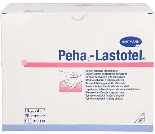 PEHA-LASTOTEL Fixierbinde 10 cmx4 m 20 St
