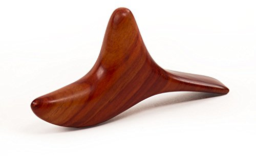 Bodhi Massagehilfe „Birdy“ aus Hartholz | Faszien Tool für Triggerpunkt-Massage | Asiatisches Massageholz für effektive Selbstmassage