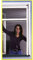 Rhino Screen Insektenschutz Rollo 130x160cm Braun Fliegengitter Fenster Netz