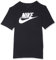 Nike Icon Futura, Sportswear Men S Tshirt Donna, Nero (Black/White), M