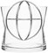Born in Sweden Vase Kugel L W. Ss Kugel Edelstahl