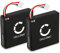 CELLONIC, Akku für Headset kompatibel mit Logitech H800 (230mAh, 3.7V) 2X Ersatzakku 533-000067,AHB472625PST, L/N: 1109, L/N: 1110