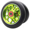 Z-FIRST 2 x 110 mm Pro Scooter Rollen mit ABEC 9 Kugellager, passend für MGP/Razor/Lucky Envy/Vokul Pro Scooter, räder, grün