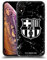 Head Case Designs Officially Licensed FC Barcelona Black Marble Crest Patterns Soft Gel Case Compatible With Apple iPhone XR