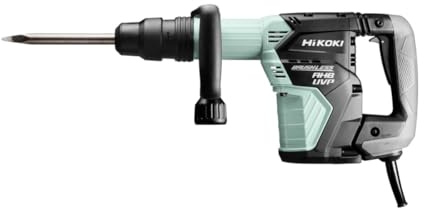 HiKOKI H45MEYJ2Z 110V 1,150W Brushless 12.2 J SDS-Max Demolition Hammer with User Vibration Protection (UVP) with case
