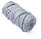 Treccia Corda di Ricambio per Tenda Veneziana, Polipropilene Resistente, Non scolorisce nel Tempo e Galleggiante, Misura Ø 3 mm x 20 metri, Carico max 16 kg, Colore Grigio
