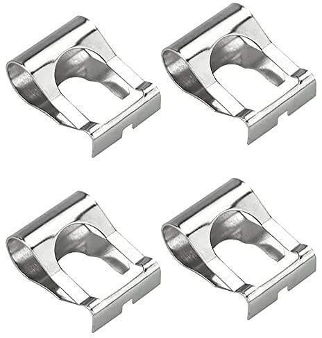 4 PCS Windscreen Wiper Clips,Wiper Linkage Repair Clip Wiper Motor Repair Clip Kit for Car Wiper Motor Linkage Rods Arms Popping Off Fixing