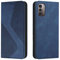 Mo-Somnus Kompatibel mit Nokia G11 / Nokia G21 Hülle, Magnet PU Leder Flip Wallet Case Tasche Handyhülle, Stoßfeste Klappbar Brieftasche Klapphülle mit [Kartenfächer] (Blau)