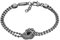 Emporio Armani Herren-Edelstahlarmband mit Karabiner-, Schieber- oder Magnetverschluss, Kühles Silber