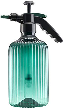 BEIJIALY Feinnebel-Sprühflasche, Handgehaltener Druck-Pflanzenvernebler mit Oberer Pumpe, 2000 Ml Gartensprüher, Verstellbare Gießkanne, Pneumatischer Bewässerungssprüher für die(Grün)