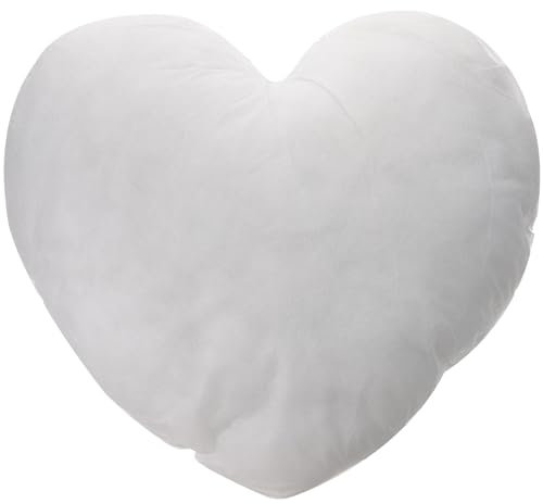Ciieeo Herzförmiger Kisseneinsatz Rohling Pfirsich-Herzkissen Herzkissenkern Für Sofas Betten Und Heimdekoration