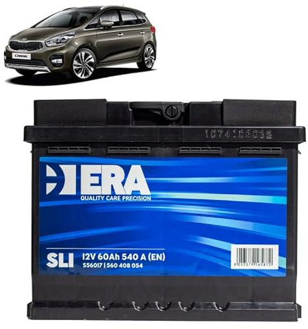 Batteria 60Ah per Kia Carens IV 1.6 2.0 benzina 2013+