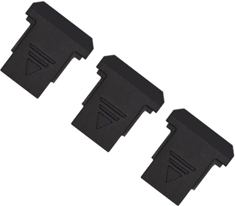 Blitzschuh-Abdeckung, kompatibel mit Canon 5D4 5D3 90D 80D 77D 60D 800D 200D 200DII M50 M50II Kamera (3 Stück)