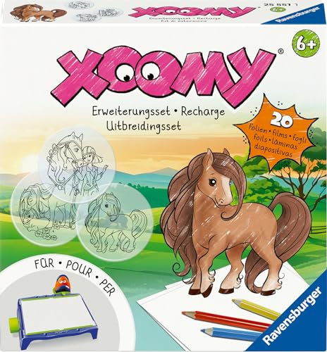 Ravensburger – Xoomy – Recharge – Chevaux – Dessin – Loisir créatif – Dès 6 Ans – 25551