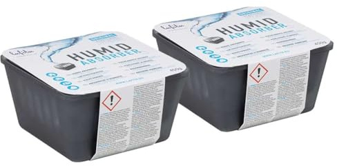 vidaXL Lafita Raumentfeuchter mit Nachfüllbeuteln 2 Stk. 450 g
