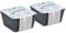 vidaXL Assorbitori di umidità con Sacchetti di Ricarica 2 pz 450 g, deumidificatore, deumidificatore per Interni, Sacchetto deumidificatore