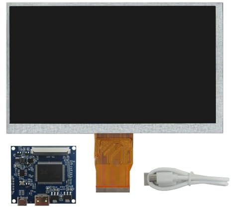7 pouces IPS universel DIY portable LCD écran Drive Control Board PC ordinateur écran auxiliaire Raspberry Pi orange Pi Banana Pi moniteur