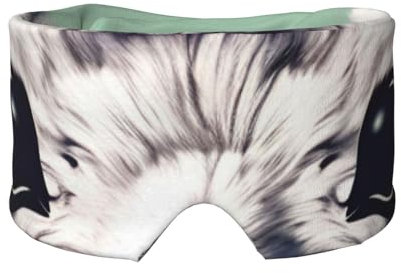 Schlafmaske mit Lama-in-Schal, Schlafmaske, Augenmaske für Erwachsene, perfekt für Reisen, Camping, Meditation