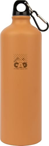 Cao - Borraccia POP 1 litro in alluminio - Colore ruggine - Altezza 27 cm - Diametro ø 8 cm