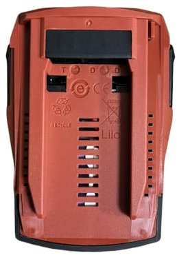 Batterie lithium-ion haute performance B22 5,0 Ah compatible avec les outils électriques Hilti 18 V/21,6 V/22 V. Batterie rechargeable de grande capacité, longue durée de vie.