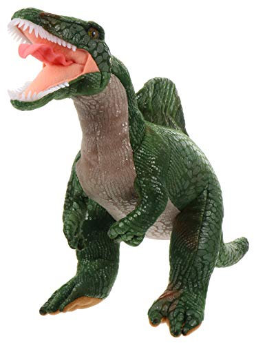 ifundom Grünes Spinosaurus Plüsch Dinosaurier Spielzeug - 52 cm Plüsch Dinosaurier aus Baumwolle für Kinder - Niedliches Dinosaurier Plüschtier für Spielzeit und