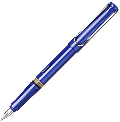 Lamy Safari Fountain Pen Blue Destination L14-ef (Ef) Steel Imports Regular Pen by Lamy