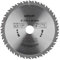 wolfcraft 6737000 1 Lame de Scie Circulaire Ø 210 Mm, Ct, Alésage 30 Mm, 30 Dents, Surface Poncée, Denture Sablée Et Alternée argent