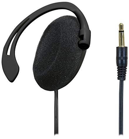 kenable Mercury Single Mono Security Headphone Earpiece 3.5mm Mono Jack 1.1m [1.1 metres]