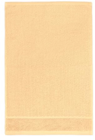 frottana Pearl Gästetuch 30 x 50 cm aus 100% Baumwolle, maize