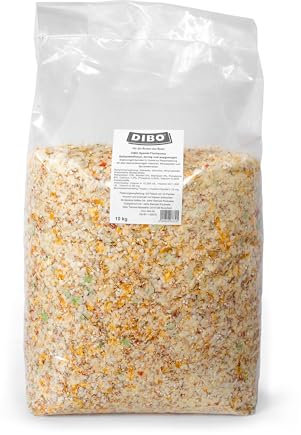 Spezial-Flocken-Mix, 10kg-Karton, Nahrungsergänzung als gesunde, natürliche Ernährung für Hunde von DIBO, Hundefutter, Barf, B.A.R.F.