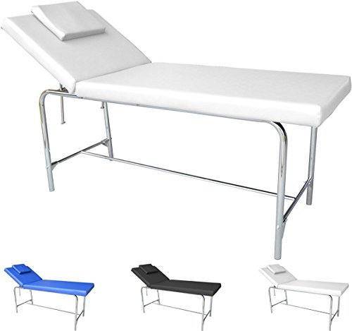 Polironeshop Shiva - Stationäre Kosmetikliege | Spa-Liege | Massageliege | Tattooliege | Verstellbare Wellnessliege | Professionelle Behandlungsliege