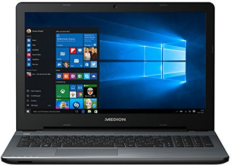 MEDION® AKOYA® P6660, Intel® Core™ i3-6100U, Windows 10 Home, 39,5 cm (15,6) FHD Display, 1 TB SSHD, 4 GB RAM, Notebook (B-Ware)