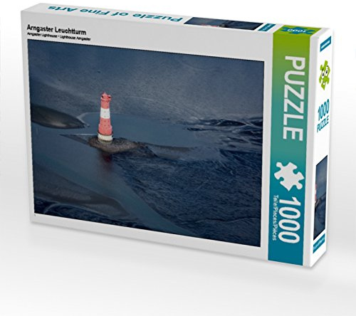 CALVENDO Puzzle Arngaster Leuchtturm | 1000 Teile Lege-Größe 64 x 48 cm Foto-Puzzle für glückliche Stunden