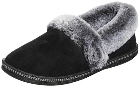 Skechers Low-Top Slippers, COZY CAMPFIRE - TEAM TOASTY Women's, Black, 2 UK