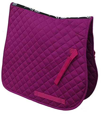 Rhinegold Chiffon de Selle matelassé en Coton, 0, Framboise, Full