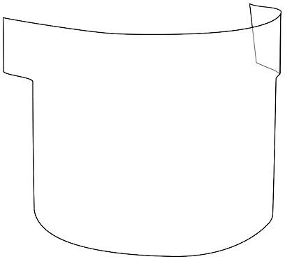 JSP PowerCap Infinity PAPR Peel off visor protectors (Pack of 10) (CAU180-000-000)