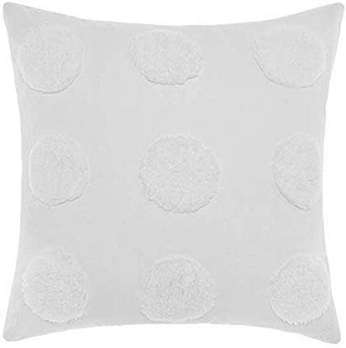 Linen House Haze Cushion Cover, White, 45 x 45cm (18 x 18)