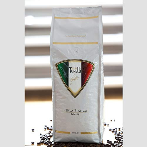 Caffe Torelli Perla Bianca espresso premium gourmet coffee beans 1kg