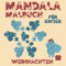 Mandala-Malbuch für Kinder: 100 einfache große entspannende Mandalas mit einfachen Mustern für Halloween und Weihnachten. (Kinderbereich)