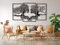 Vailla Wanddeko Baum des Lebens Gesichter, Wandbild aus Holz, Wand deko in Schwarz Gold, Home Wall Art , Wandaufkleber 3D, Moderne, Bilder für Zuhause Büro Schlafzimmer, Wohnzimmer