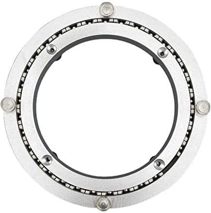 X1NGFU 1 Stück Schwerlast Drehplatte Kugellager,360° Drehbar Stumm Drehlager Drehscheibe,Tv Drehteller Tischplatte Drehbar Mit Kugellager,Für Tischplatten Aus Glas,Marmor (45cm(18in))