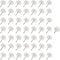 AERZETIX - C65824 - Lot de 50 Patins glisseurs pour Pieds de Chaise à clouer Ronds Ø14 mm en Plastique - Couleur Blanc - Meuble Table Armoire Commode Placard lit Accessoire Protection Sol canapé