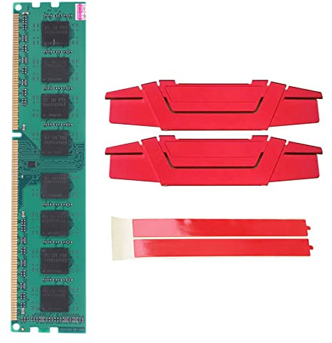 Lodokdre DDR3 8 GB memoria PC + chaleco de refrigeración módulo RAM PC3-10600 1333MHz DIMM memoria de escritorio RAM sólo para