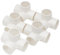 Bwintech 5 Pcs 40MM (1-1/4) 4 Way Kubisches Tee Steckverbinder PVC-U Fitting Ellenbogenkupplung Verbinder Garten Wasserrohrverbindung