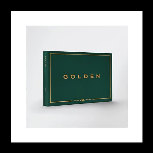 BTS JUNGKOOK GOLDEN 1st Solo Album Contents+Photobook+Photocard+Tracking Jung Kook (Standard SHINE Version)