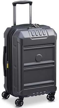 DELSEY PARIS Rempart Hartschalengepäck erweiterbar mit Spinnrollen, Antrhacit, Carry-On 19 Inch, Rempart Hartschalengepäck, erweiterbar, mit Spinnrollen
