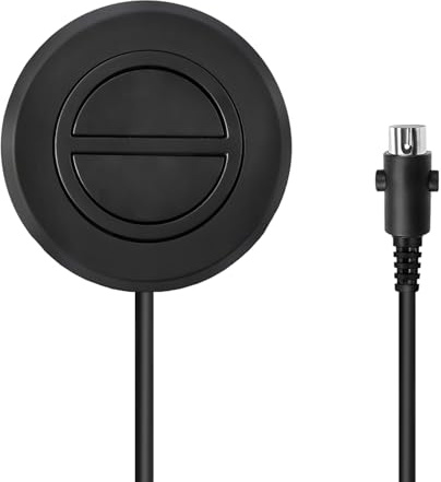 Electric Recliner Switch,2 Button Round Hand Control Handle,5 Pin Plug Fixed Power Recliner, Lift Chair,Electric Sofa Manua Controller Replacement Stand,Compatible with Okin Limoss LazyBoy Med-Lift
