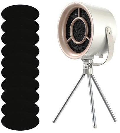 Tragbare Dunstabzugshaube, Tisch Dunstabzugshaube, Mobile Leise Umluft Abzugshaube, Mini Desktop Dunstabzugshaube für Zuhause, Küche, Grill, Hot Pot, Camping, BBQ, Reise, Wohnmobil (Plug-in)