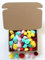 CaPiSo 6 Farben je 12 Stück Künstliche Rosen-Box 3,5cm Blumenköpfe Mini Foamrosen Kunstrosen für Handwerk Brautstrauß Rosenstrauß Streublüten Streurosen Basteln in Aufbewahrungsbox