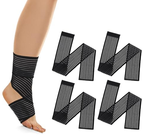 Gjinxi Ankle Support Brace für Männer & Frauen Athletics Ankle Compression Achilles Tendonitis Brace einstellbare Ankle Support für verstauchte Erholung Ankle Stabilizer für Basketball Volleyball